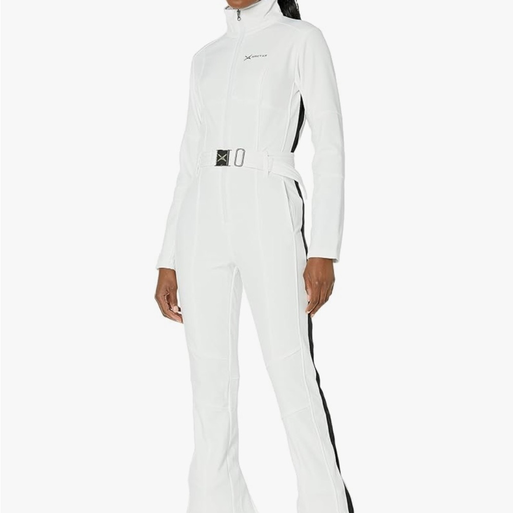 Arctix bonded fleece slim fit stretch peak performance ski snowboard jumpsuit